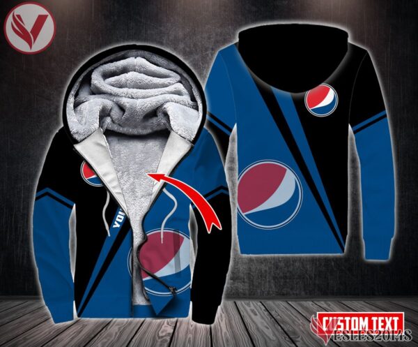 Fleece Pepsi Uniform Custom Clothes Style 3, Unique Gifts For Employee - Vesles2014s