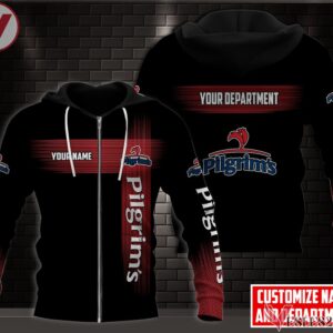 Fleece Pilgrim's Pride Uniform Custom Clothes Style 1, Unique Gifts For Employee - Vesles2014s 2