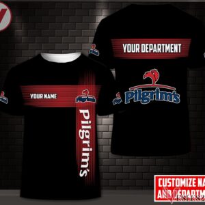 Fleece Pilgrim's Pride Uniform Custom Clothes Style 1, Unique Gifts For Employee - Vesles2014s 3