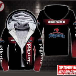 Fleece Pilgrim's Pride Uniform Custom Clothes Style 1, Unique Gifts For Employee - Vesles2014s