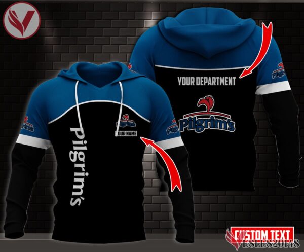 Fleece Pilgrim's Pride Uniform Custom Clothes, Unique Gifts For Employee - Vesles2014s 1