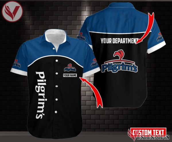 Fleece Pilgrim's Pride Uniform Custom Clothes, Unique Gifts For Employee - Vesles2014s 3