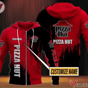 Fleece Pizza Hut Uniform Custom Clothes Style 1, Unique Gifts For Employee - Vesles2014s 2
