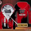 Fleece Pizza Hut Uniform Custom Clothes Style 1, Unique Gifts For Employee - Vesles2014s
