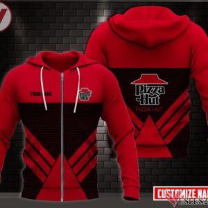 Fleece Pizza Hut Uniform Custom Clothes Style 2, Unique Gifts For Employee - Vesles2014s 2
