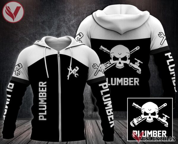 Fleece Plumber Uniform Custom Clothes, Unique Gifts For Employee - Vesles2014s 2