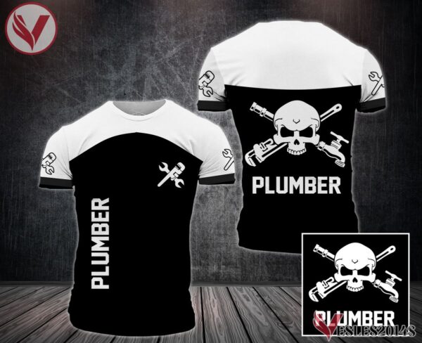 Fleece Plumber Uniform Custom Clothes, Unique Gifts For Employee - Vesles2014s 3