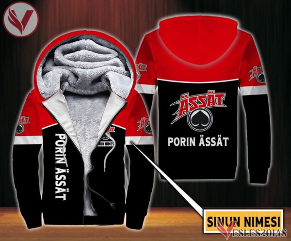 Fleece Porin Ässät Uniform Custom Clothes, Unique Gifts For Employee - Vesles2014s