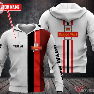 Fleece Royal Mail Uniform Custom Clothes Style 1, Unique Gifts For Employee - Vesles2014s 1