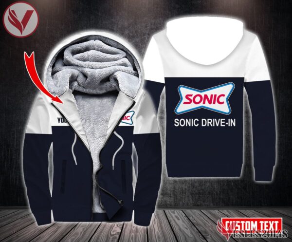Fleece Sonic Drive-in Uniform Custom Clothes Style 1, Unique Gifts For Employee - Vesles2014s