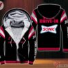 Fleece Sonic Drive-in Uniform Custom Clothes Style 3, Unique Gifts For Employee - Vesles2014s