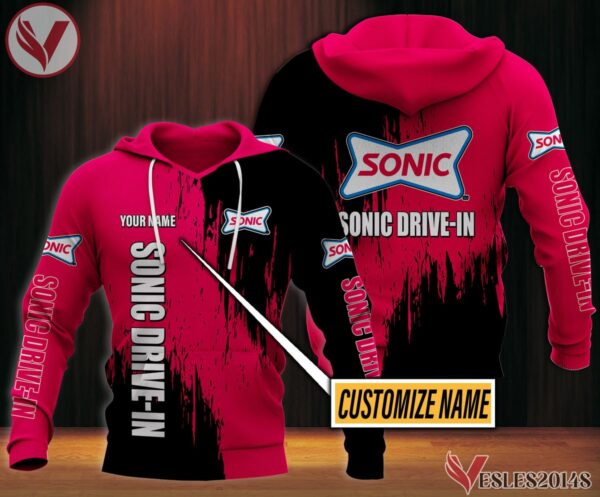 Fleece Sonic Drive-in Uniform Custom Clothes Style 4, Unique Gifts For Employee - Vesles2014s 1