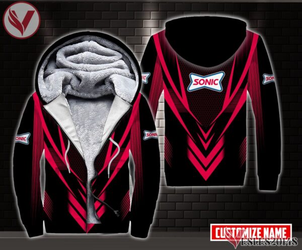 Fleece Sonic Drive-in Uniform Custom Clothes Style 5, Unique Gifts For Employee - Vesles2014s