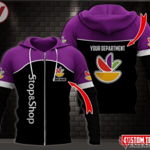 Fleece Stop & Shop Uniform Custom Clothes, Unique Gifts For Employee - Vesles2014s 2