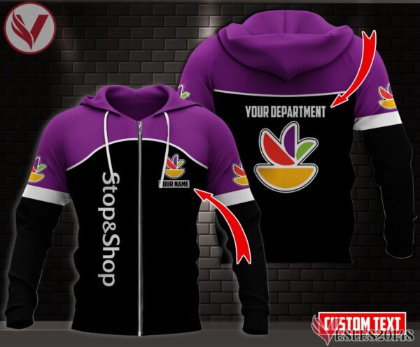 Fleece Stop & Shop Uniform Custom Clothes, Unique Gifts For Employee - Vesles2014s 2