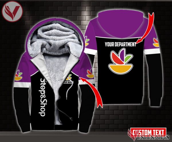 Fleece Stop & Shop Uniform Custom Clothes, Unique Gifts For Employee - Vesles2014s