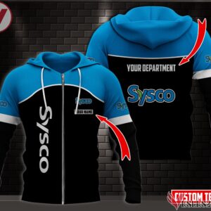 Fleece Sysco Uniform Custom Clothes Style 3, Unique Gifts For Employee - Vesles2014s 2