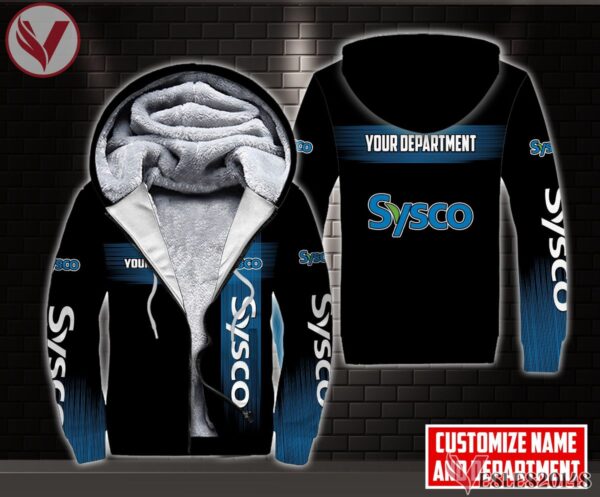 Fleece Sysco Uniform Custom Clothes Style 4, Unique Gifts For Employee - Vesles2014s