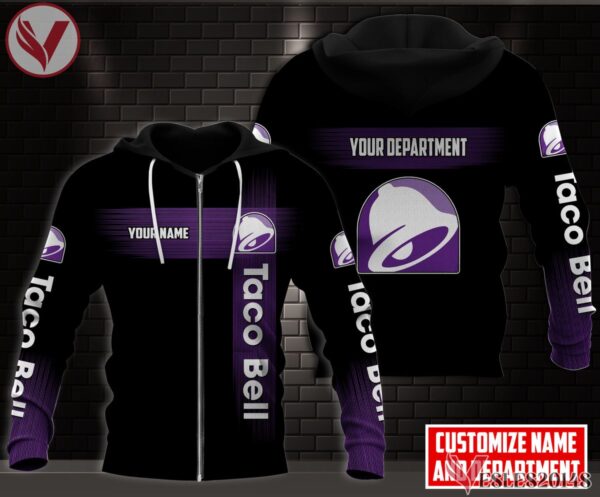 Fleece Taco Bell Uniform Custom Clothes Style 1, Unique Gifts For Employee - Vesles2014s 2