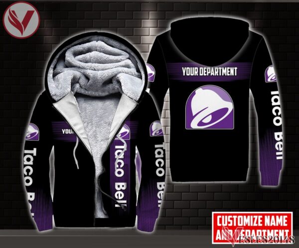Fleece Taco Bell Uniform Custom Clothes Style 1, Unique Gifts For Employee - Vesles2014s
