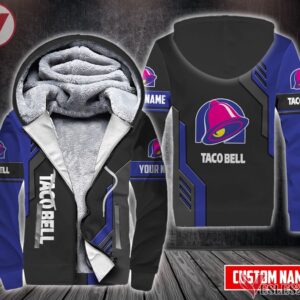 Fleece Taco Bell Uniform Custom Clothes Style 2, Unique Gifts For Employee - Vesles2014s