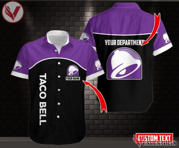 Fleece Taco Bell Uniform Custom Clothes, Unique Gifts For Employee - Vesles2014s 3