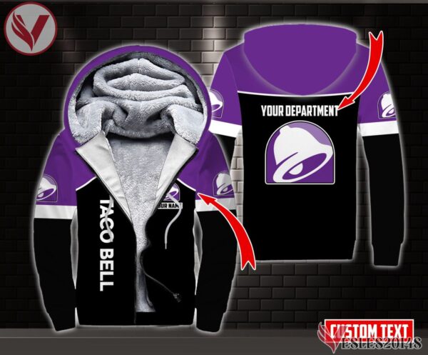 Fleece Taco Bell Uniform Custom Clothes, Unique Gifts For Employee - Vesles2014s