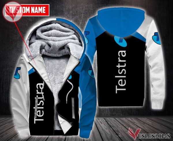 Fleece Telstra Uniform Custom Clothes, Unique Gifts For Employee - Vesles2014s