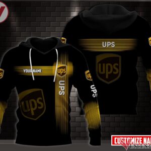 Fleece UPS Uniform Custom Clothes Style 1, Unique Gifts For Employee - Vesles2014s 1