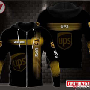 Fleece UPS Uniform Custom Clothes Style 1, Unique Gifts For Employee - Vesles2014s 2