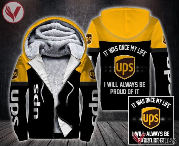 Fleece UPS Uniform Custom Clothes Style 2, Unique Gifts For Employee - Vesles2014s