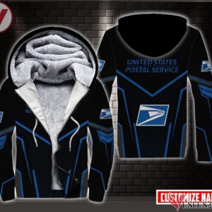 Fleece USPS Uniform Custom Clothes Style 1, Unique Gifts For Employee - Vesles2014s