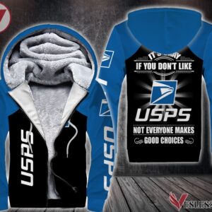 Fleece USPS Uniform Custom Clothes Style 14, Unique Gifts For Employee - Vesles2014s