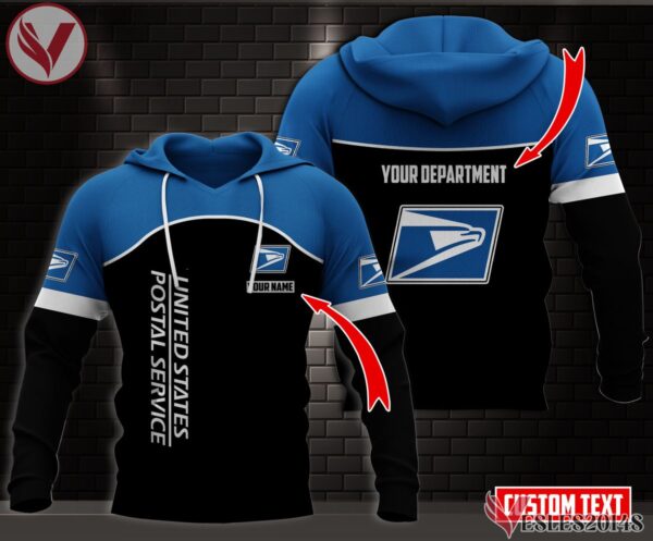 Fleece USPS Uniform Custom Clothes Style 7, Unique Gifts For Employee - Vesles2014s 1