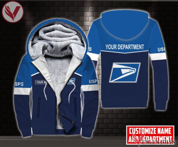 Fleece USPS Uniform Custom Clothes Style 9, Unique Gifts For Employee - Vesles2014s
