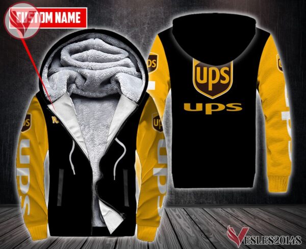 Fleece United Parcel Service Uniform Custom Clothes, Unique Gifts For Employee - Vesles2014s