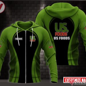 Fleece Us Foods Uniform Custom Clothes Style 1, Unique Gifts For Employee - Vesles2014s 2