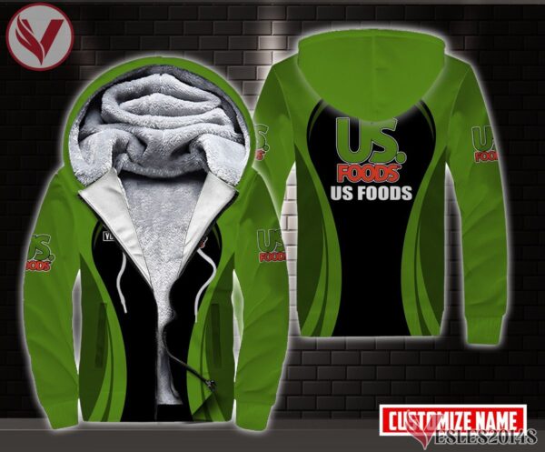 Fleece Us Foods Uniform Custom Clothes Style 1, Unique Gifts For Employee - Vesles2014s