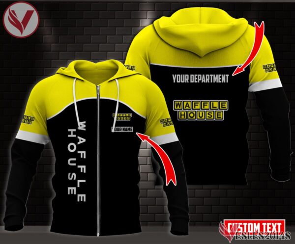Fleece Waffle House Uniform Custom Clothes Style 1, Unique Gifts For Employee - Vesles2014s 2