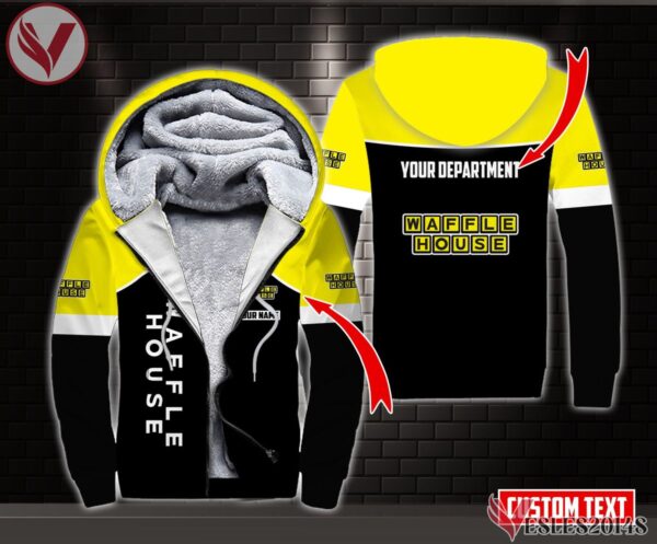 Fleece Waffle House Uniform Custom Clothes Style 1, Unique Gifts For Employee - Vesles2014s