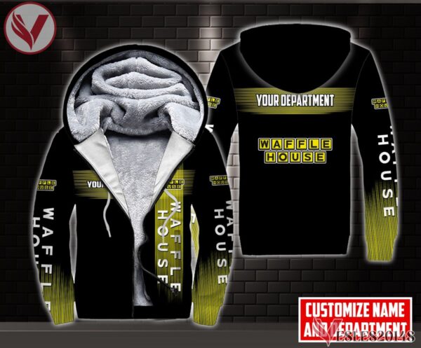 Fleece Waffle House Uniform Custom Clothes Style 2, Unique Gifts For Employee - Vesles2014s
