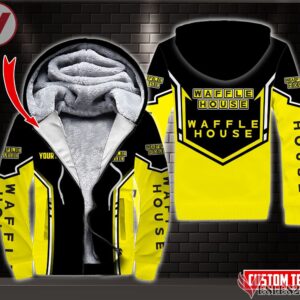 Fleece Waffle House Uniform Custom Clothes Style 5, Unique Gifts For Employee - Vesles2014s