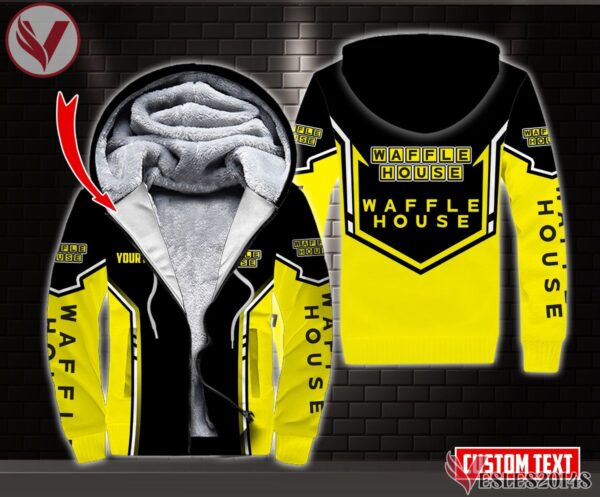 Fleece Waffle House Uniform Custom Clothes Style 5, Unique Gifts For Employee - Vesles2014s