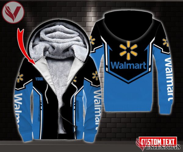Fleece Walmart Uniform Custom Clothes Style 3, Unique Gifts For Employee - Vesles2014s