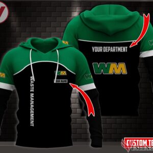 Fleece Waste Management Uniform Custom Clothes, Unique Gifts For Employee - Vesles2014s 1