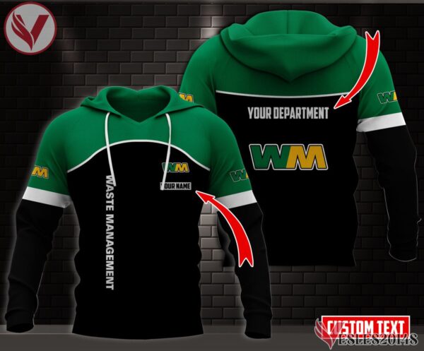 Fleece Waste Management Uniform Custom Clothes, Unique Gifts For Employee - Vesles2014s 1