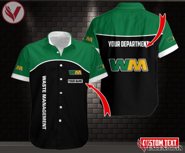 Fleece Waste Management Uniform Custom Clothes, Unique Gifts For Employee - Vesles2014s 3