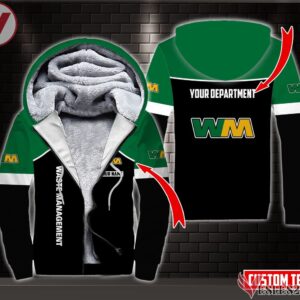Fleece Waste Management Uniform Custom Clothes, Unique Gifts For Employee - Vesles2014s