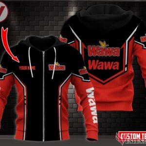 Fleece Wawa Uniform Custom Clothes Style 2, Unique Gifts For Employee - Vesles2014s 2