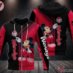Fleece Wendy's Uniform Custom Clothes Style 1, Unique Gifts For Employee - Vesles2014s 2